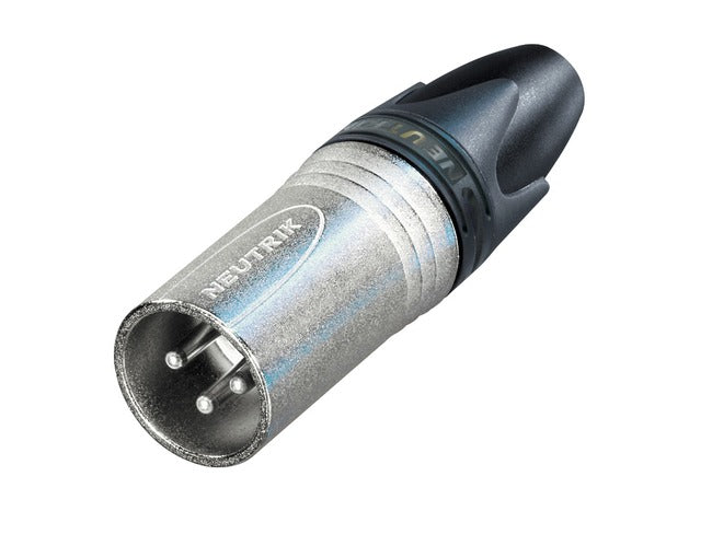 Neutrik NC3MXX - XLR Connector 3 Pin male, Nickel-Plated