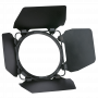Showtec Barndoor for Performer 1000 Fresnel - Black / Four-Leaves / metal