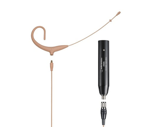 BP892x Submin Omni Earworn Mic Inc AT8545 Power Module - Black/Beige