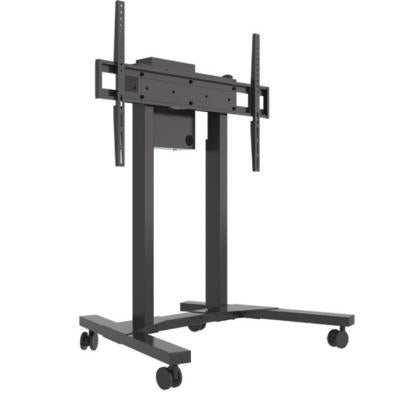 B-Tech BT8558/B Momentum E-Lift Motorised Height Adjustable Flat Screen Trolley