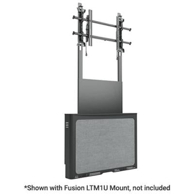 Chief AVSFSS The Tempo™ Flat Panel Floor Support System uses the floor instead of the wall to support displays