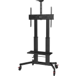 VISION Aluminium Flat Panel Cart 90kg VFM-F27 Aluminium Cart fits display 55-100" with VESA sizes up to 800 x 600