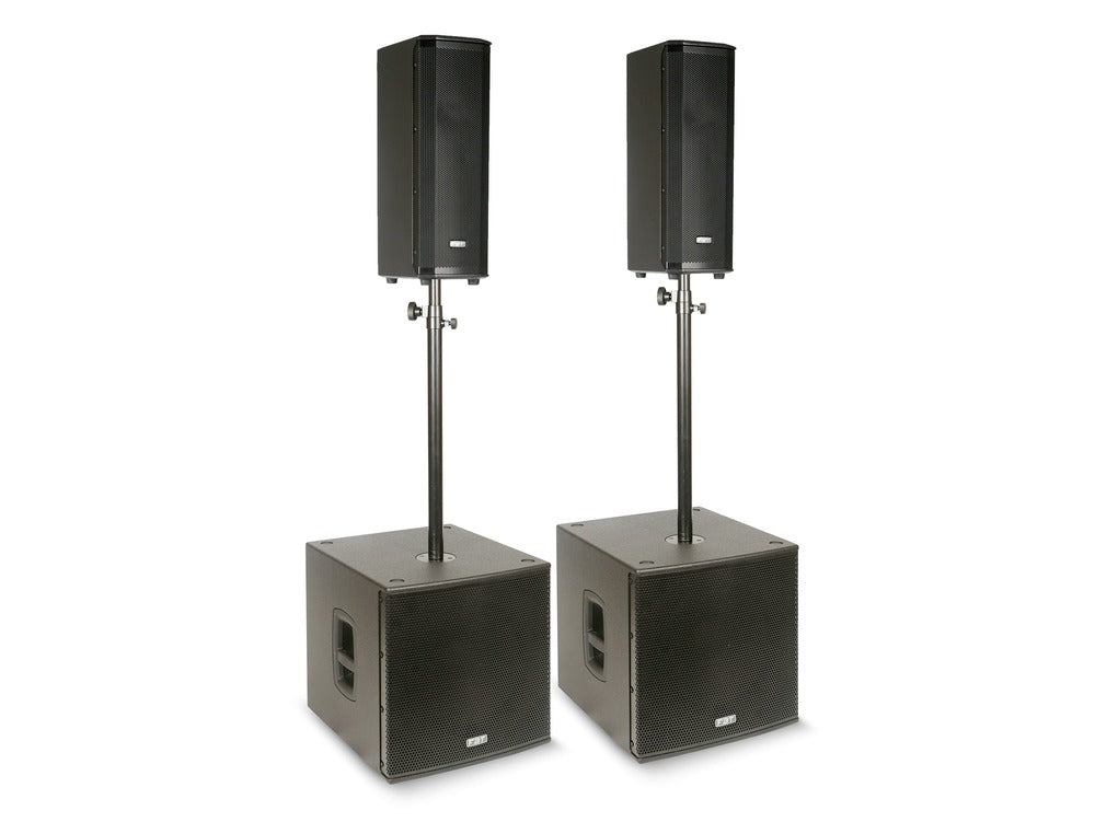 FBT VN 2500 Package 3200 watts RMS Active PA System