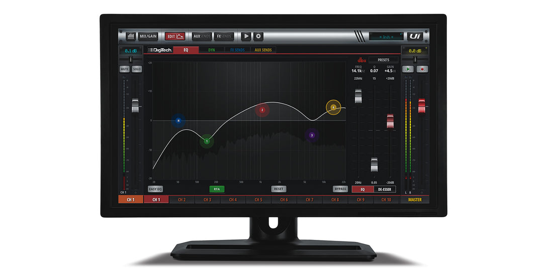 Soundcraft Ui12 12-channel Digital Mixer With Wireless Control