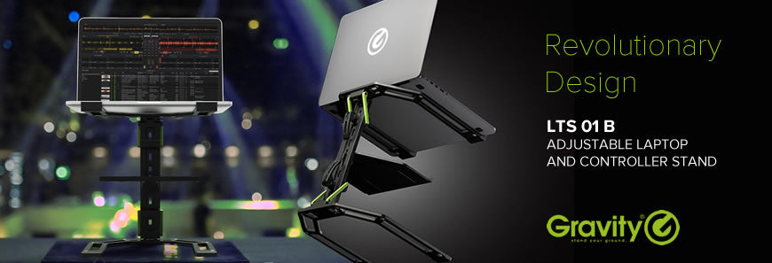 Gravity introduces an innovative portable laptop & controller stand