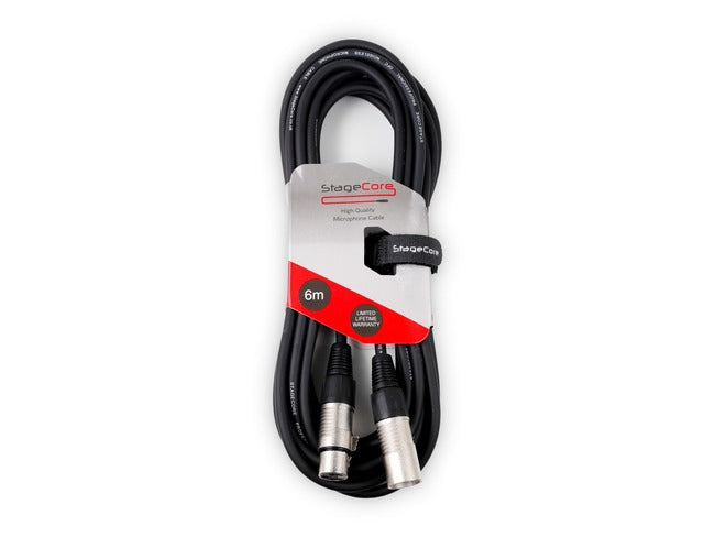 CORE 350 -  XLR Male to XLR Female Connector - Black