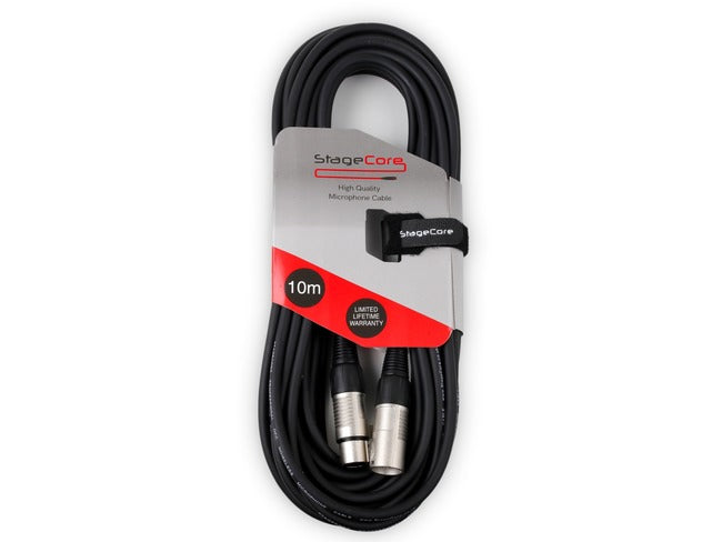 CORE 350 -  XLR Male to XLR Female Connector - Black