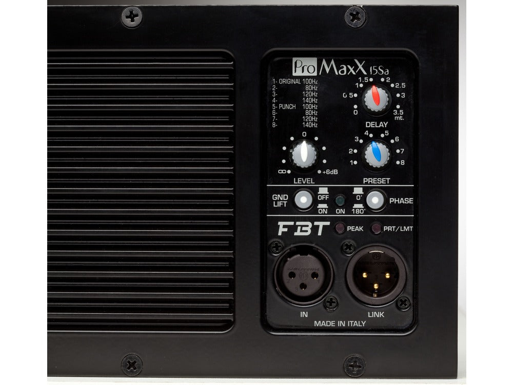 FBT ProMaxX 15SA 15" Active Subwoofer for ProMaxX