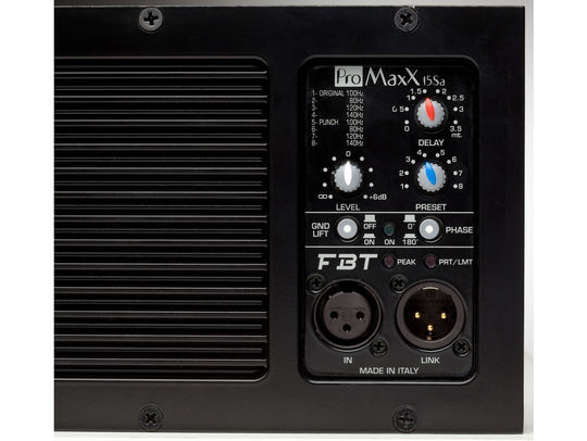 FBT ProMaxX 15SA 15" Active Subwoofer for ProMaxX