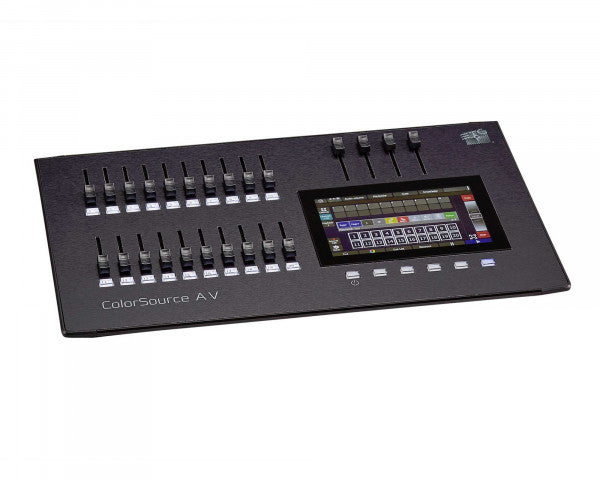 ColorSource 20AV Console - 40 Channels - 20 Faders - Dual USB/DMX