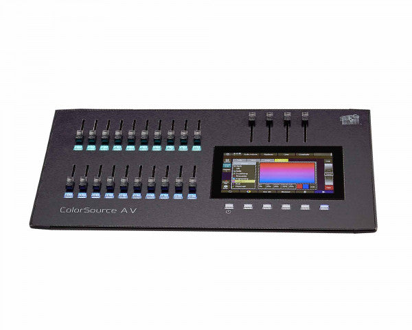 ColorSource 20AV Console - 40 Channels - 20 Faders - Dual USB/DMX