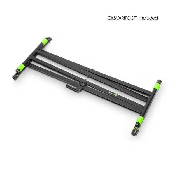 KSX 2 -  Keyboard Stand X-Form, Double, Black