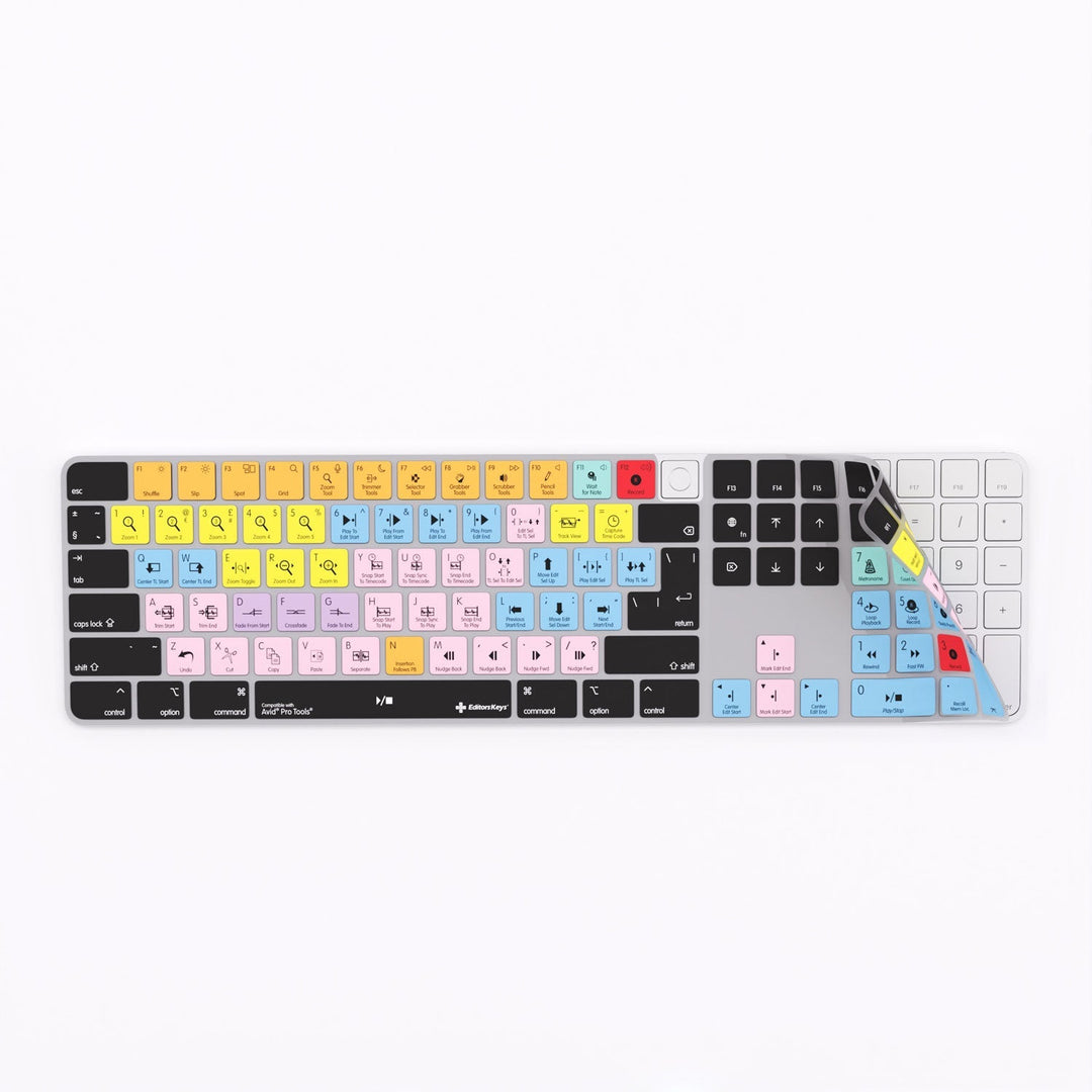Avid Pro Tools Keyboard Covers for MacBook and iMac