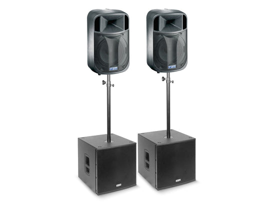 FBT J 2000 Package 2200 watts RMS Active PA System
