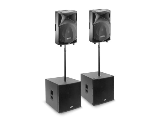 FBT JM 4000 Package 4200 watts RMS Active PA system