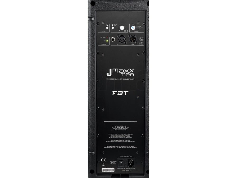 FBT JMaxX 112A 12" + 1" Active Loudspeaker - 900W RMS