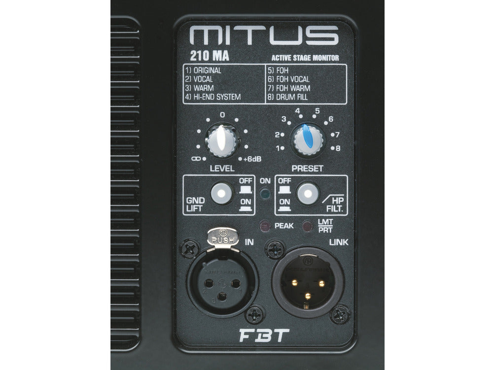 FBT Mitus 210MA 2x10" + 1.4" - 600Wrms+300Wrms