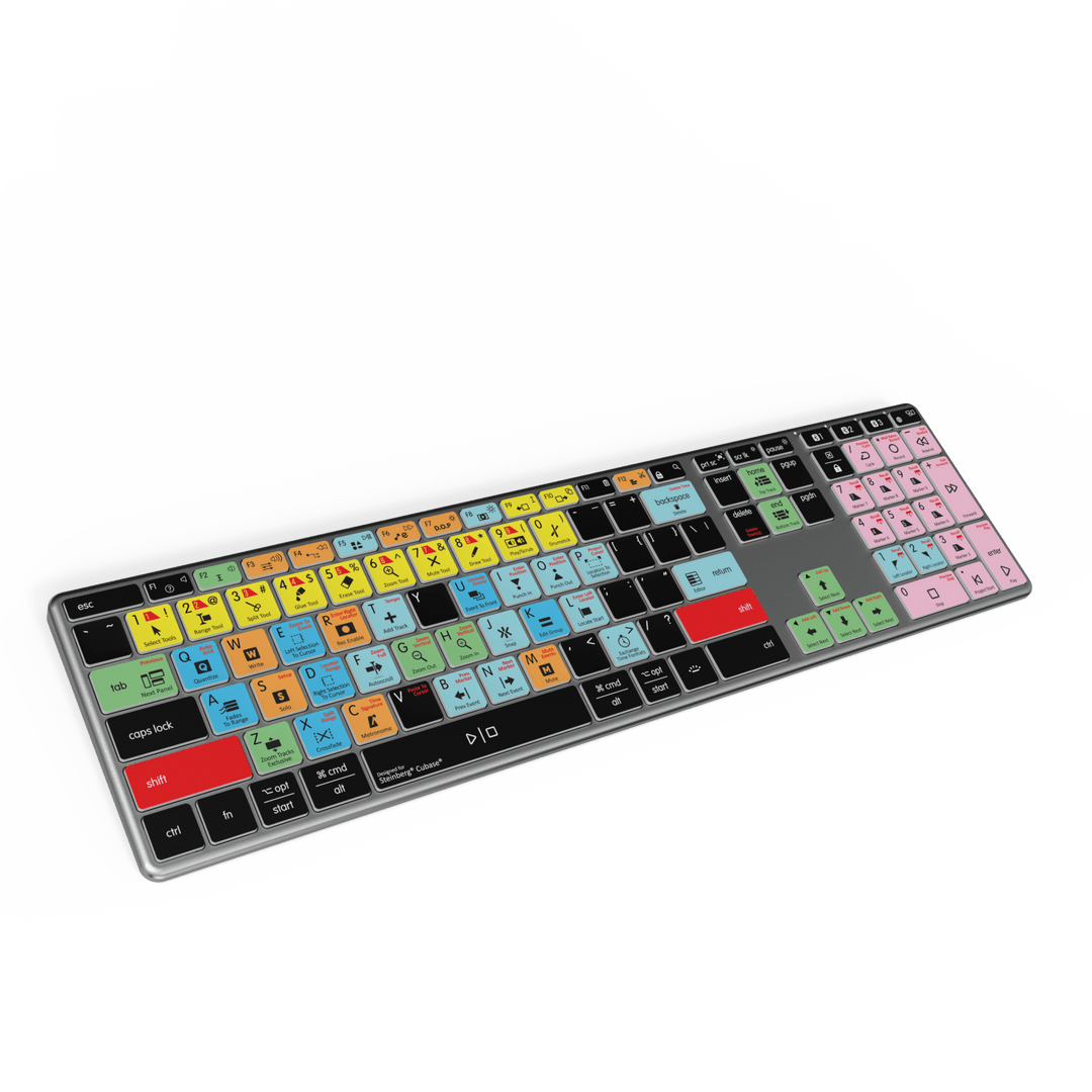 NEW Cubase Compatible Keyboard | Backlit & Wireless | Mac & PC