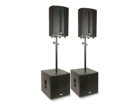 FBT PM 2000 Package 3200 watts RMS Active PA System