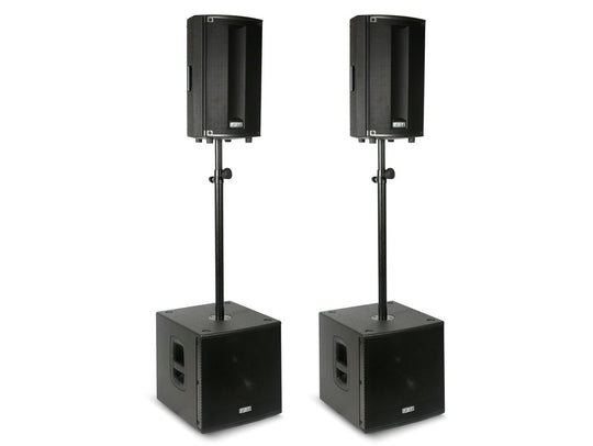 FBT PM 1000 Package 3200 watts RMS Active PA System