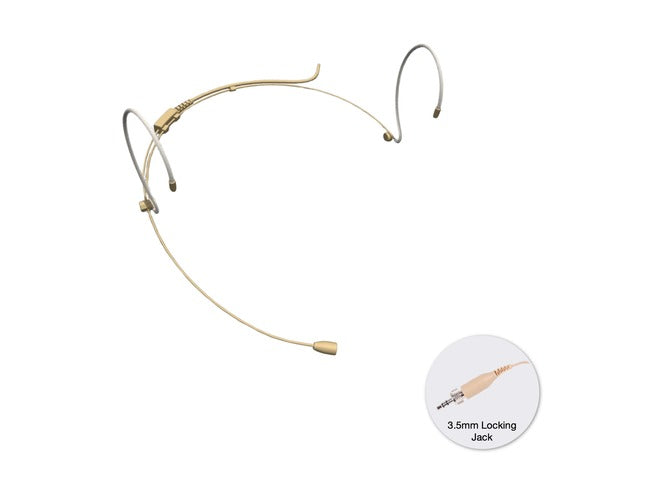 SHM 50 SE  - Fixed Headband Microphone - Black/Beige