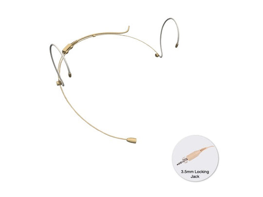 SHM 50 SE  - Fixed Headband Microphone - Black/Beige