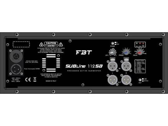 FBT PM 1000 Package 3200 watts RMS Active PA System