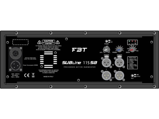 FBT PM 3000 Package 3200 watts RMS Active PA System