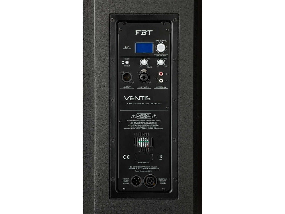 FBT VN 4000 Package 4200 watts RMS Active PA System