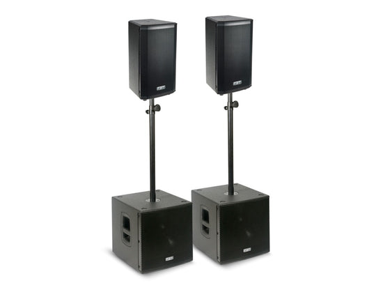 FBT VN 1000 Package 3200 watts RMS Active PA System
