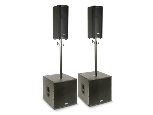 FBT VN 2500 Package 3200 watts RMS Active PA System
