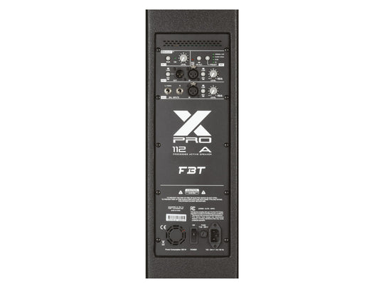 FBT X-PRO 112A 1200W + 300W - 12" + 1" Active Speaker with Bluetooth