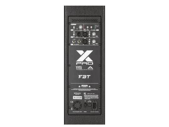 FBT X-PRO 115A 1200W + 300W - 15" + 1" Active Speaker with Bluetooth