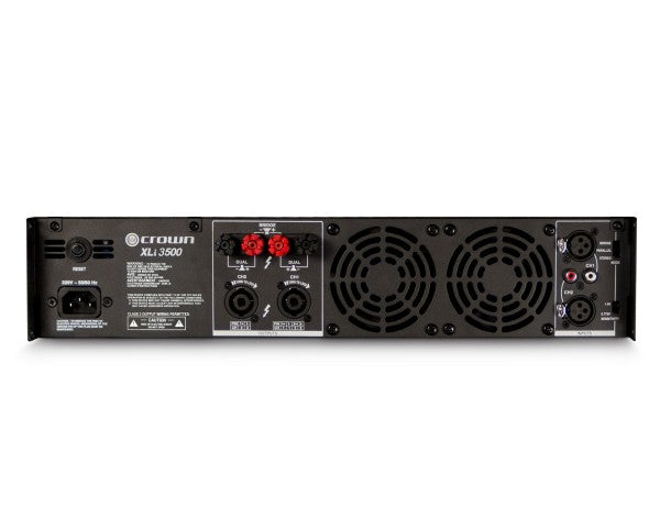 Crown XLi 3500 Rugged Power Amplifier 2 x 1350W @ 4Ω 2U