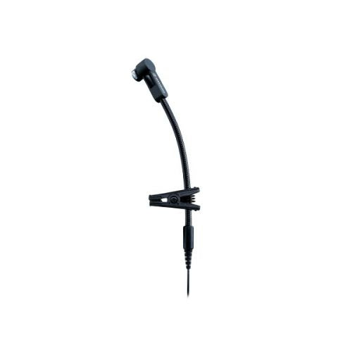 Sennheiser E908B Cardioid Condenser Mic for wind instruments, congas, and drums with free-floating suspension system