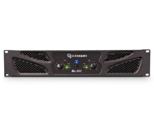 Crown XLi 800 Rugged Power Amplifier 2 x 300W @ 4Ω 2U