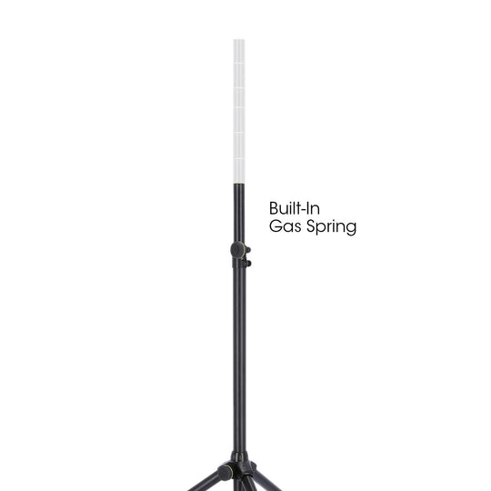 Gravity SP 5211 GS B Speaker Stand with Gas Spring 35 mm, Aluminum - Black