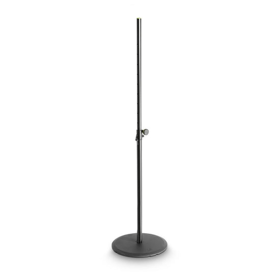 Gravity SSP WB SET 1 Loudspeaker Stand with Base and Cast Iron Weight Plate - Black