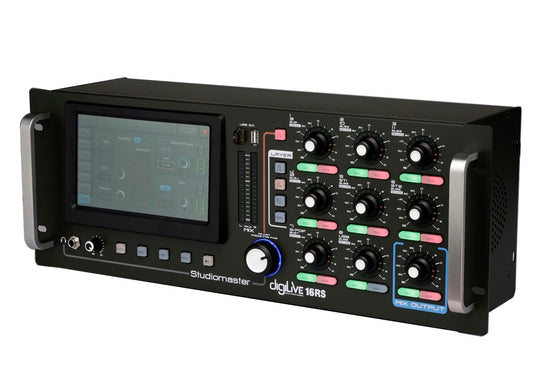 Studiomaster DigiLive 16RS 16 Input 8 Output Digital Rack Mixer