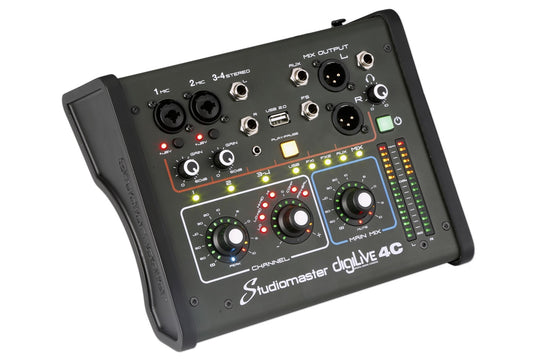 Studiomaster DigiLive 4C - 4 Input Compact Digital Mixer