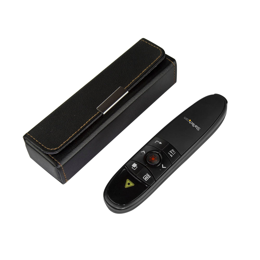StarTech Wireless Presentation Remote with Red Laser Pointer - 90 ft. (27 m)