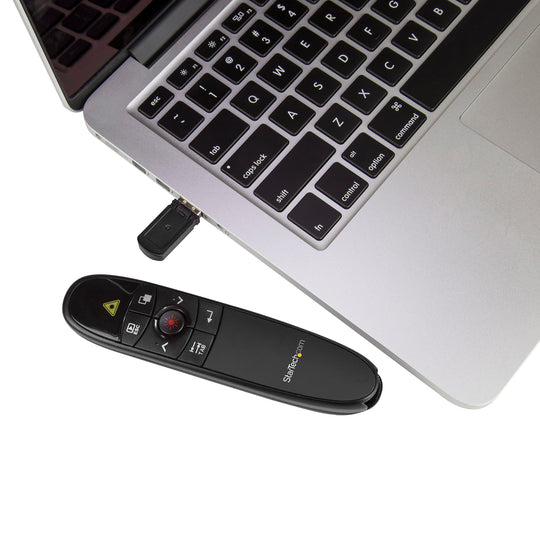 StarTech Wireless Presentation Remote with Red Laser Pointer - 90 ft. (27 m)