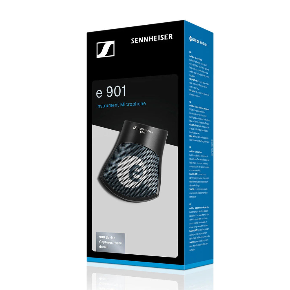 Sennheiser E901 PZM Half-Cardioid Boundary Kick-Drum Condenser Mic
